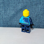 LEGO City Monster Truck Driver Minifigure cty1760 Flame Racing Jacket Loose