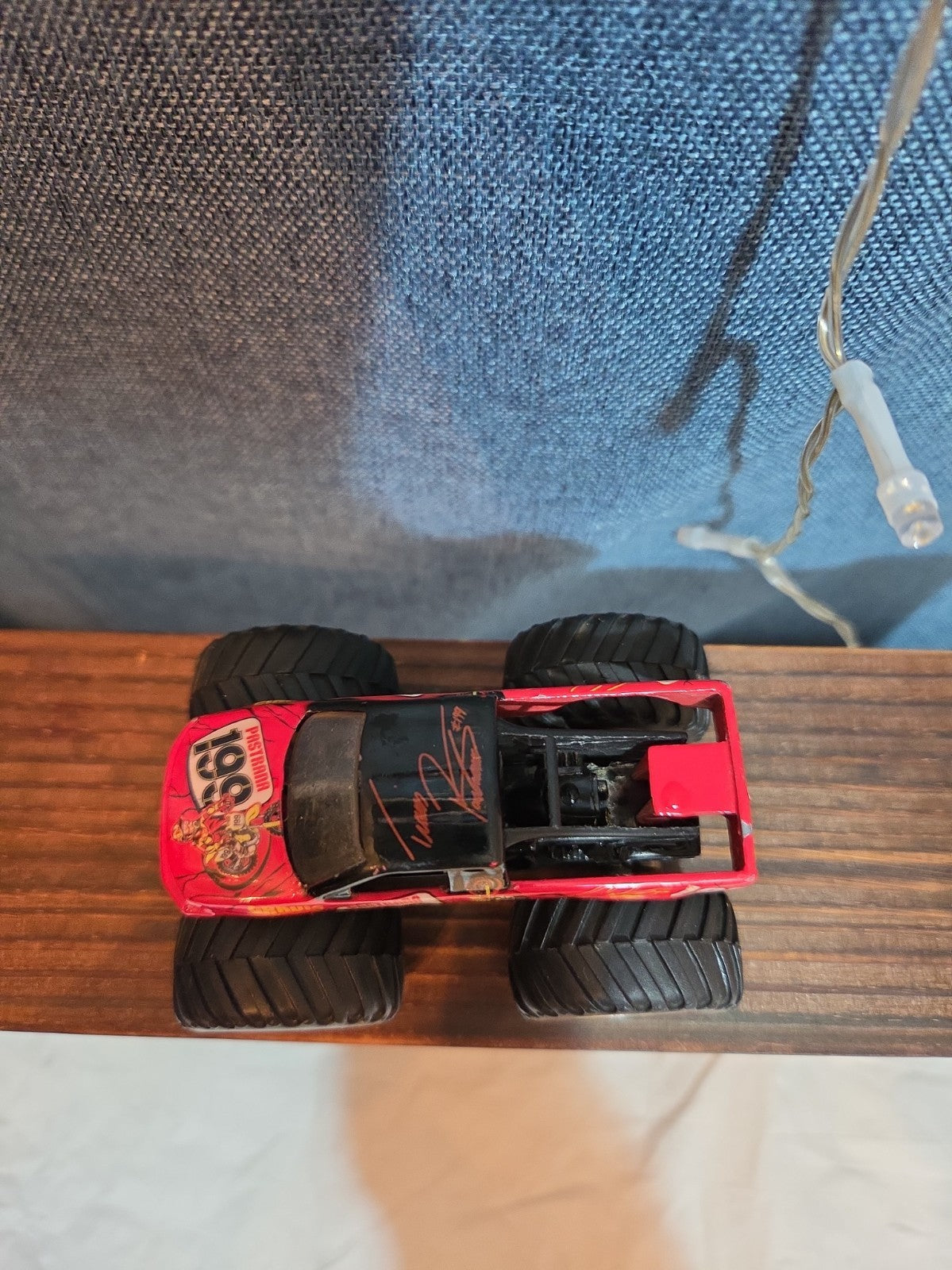 Hot Wheels Pastrana 1999 Monster Jam Red Diecast