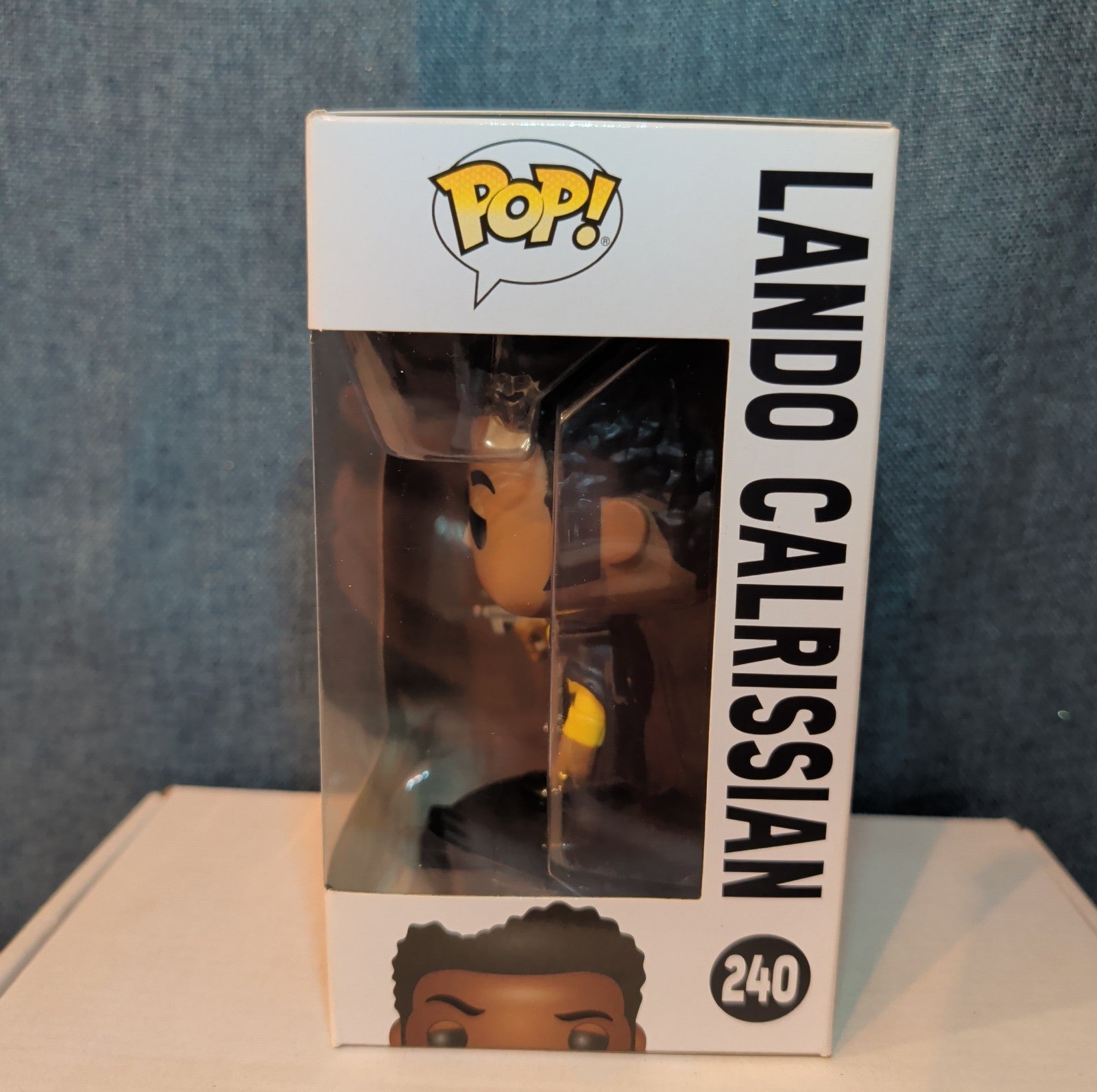 Funko POP Star Wars Lando Calrissian 240 Vinyl Bobble-Head In Box w/ Protector