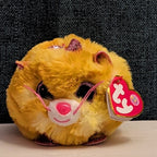 Ty Puffies Tabitha Orange Cat 4" Weighted Plush Toy Always Lands On Feet MWMT