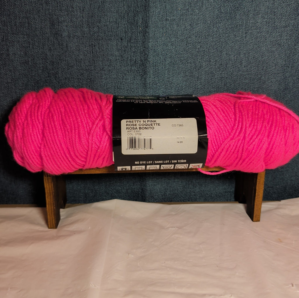 Red Heart Super Saver Pretty N Pink Yarn 7oz Acrylic Worsted