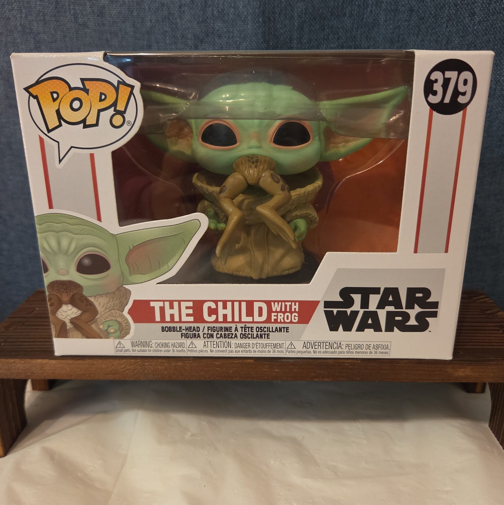 Funko Pop Star Wars The Child With Frog #379 Grogu Vinyl Figure MIB
