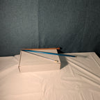 Boye Size 5 Aluminum Knitting Needle 14 Inch Single Point Teal Blue 6328 Vintage