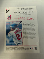 2000 Topps Gallery - Masters of the Game Manny Ramirez #114