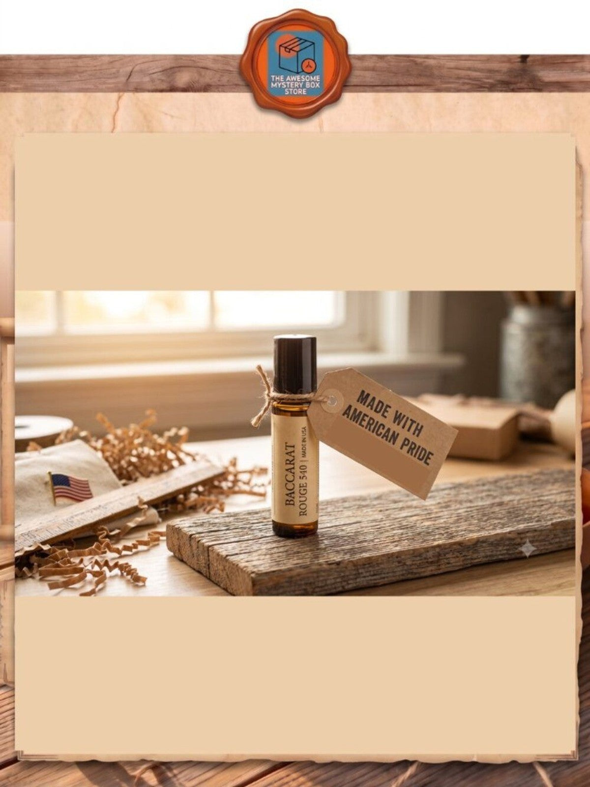 Artisan Amber White Clean Warm Scented Oil 10ml Glass Roll-On | Made in USA