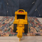 Caterpillar CAT Bulldozer Toy Plastic Construction Vehicle Y2K