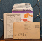 Simplicity 4989 Donna Lang Novelty Wristlet Bag Pattern Y2K