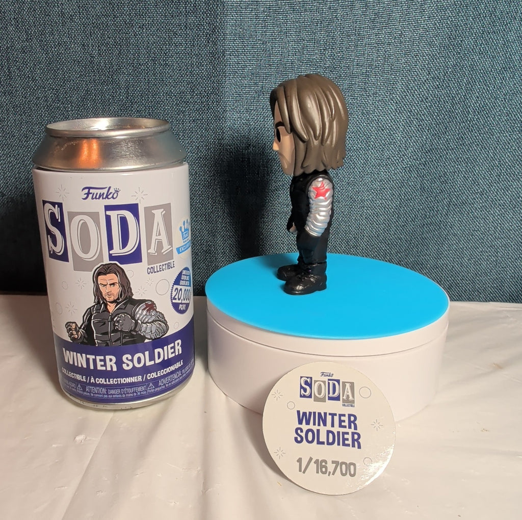 Funko Soda Winter Soldier Marvel MCU Vinyl Figure 1/16,700 w Can
