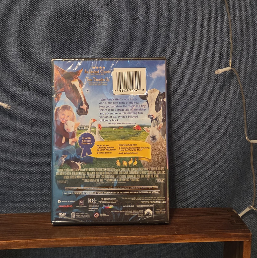 Paramount Charlotte's Web DVD Widescreen 2006