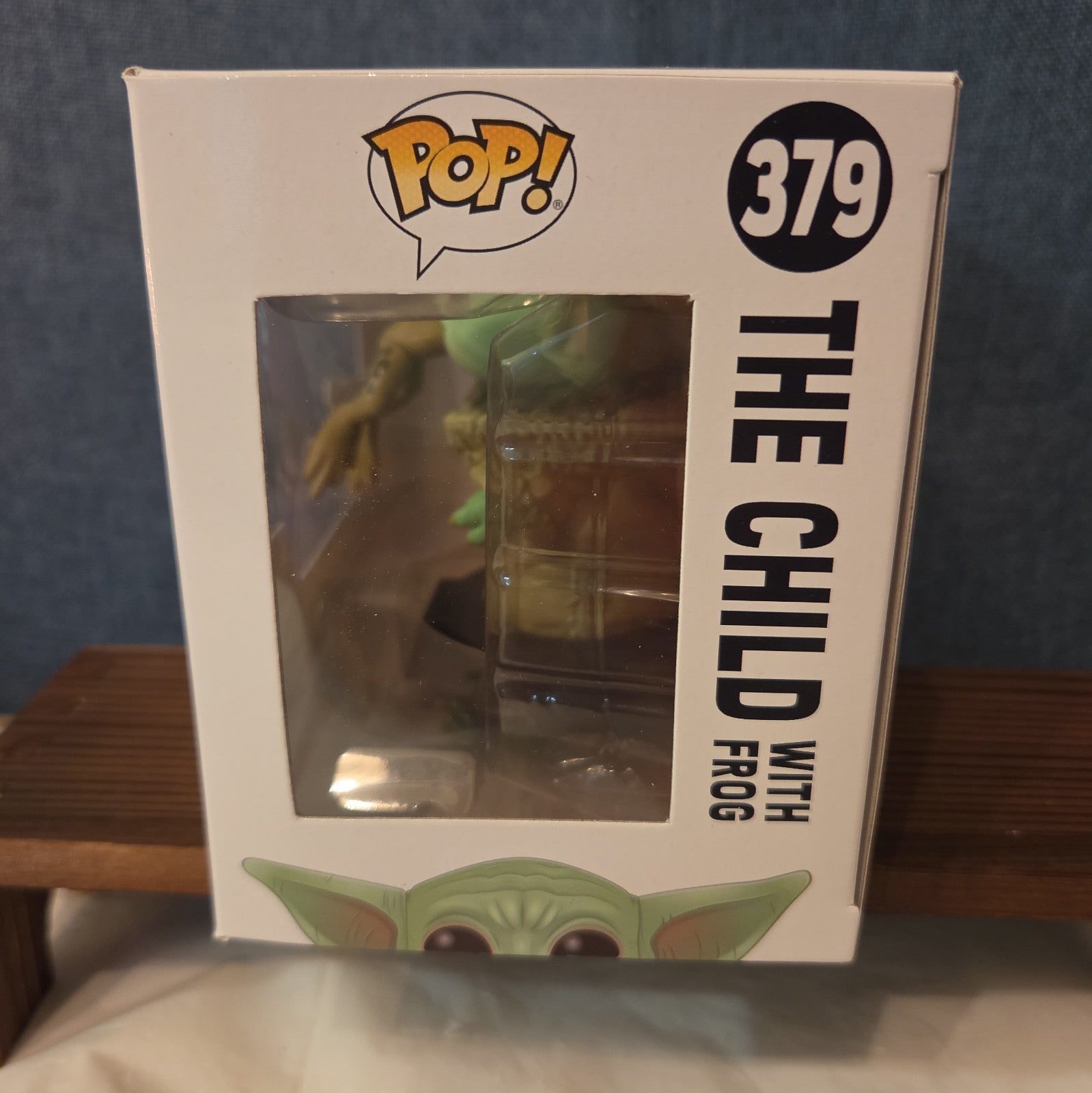 Funko Pop Star Wars The Child With Frog #379 Grogu Vinyl Figure MIB