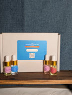 Fragrance Oil 4-Pack 3ml Glass Dropper Set | 12ml Total Pick Scent | Made in USA