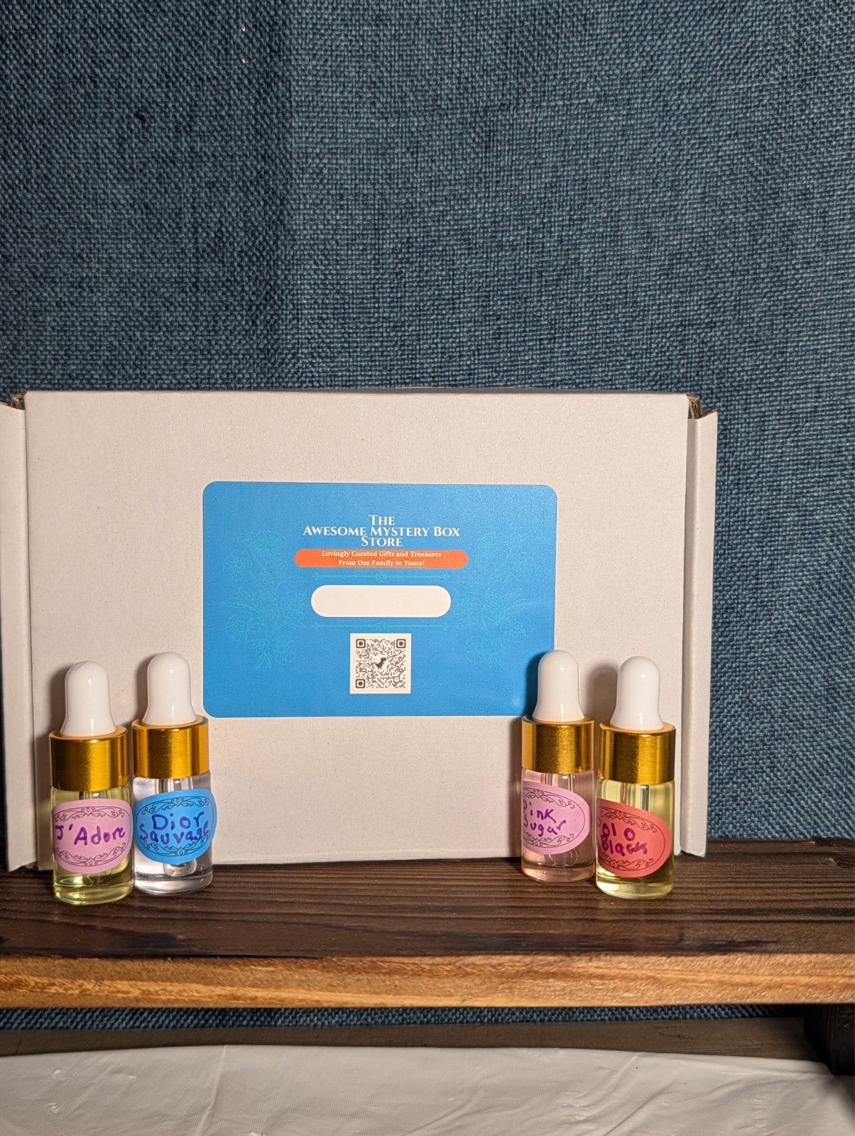 Fragrance Oil 4-Pack 3ml Glass Dropper Set | 12ml Total Pick Scent | Made in USA