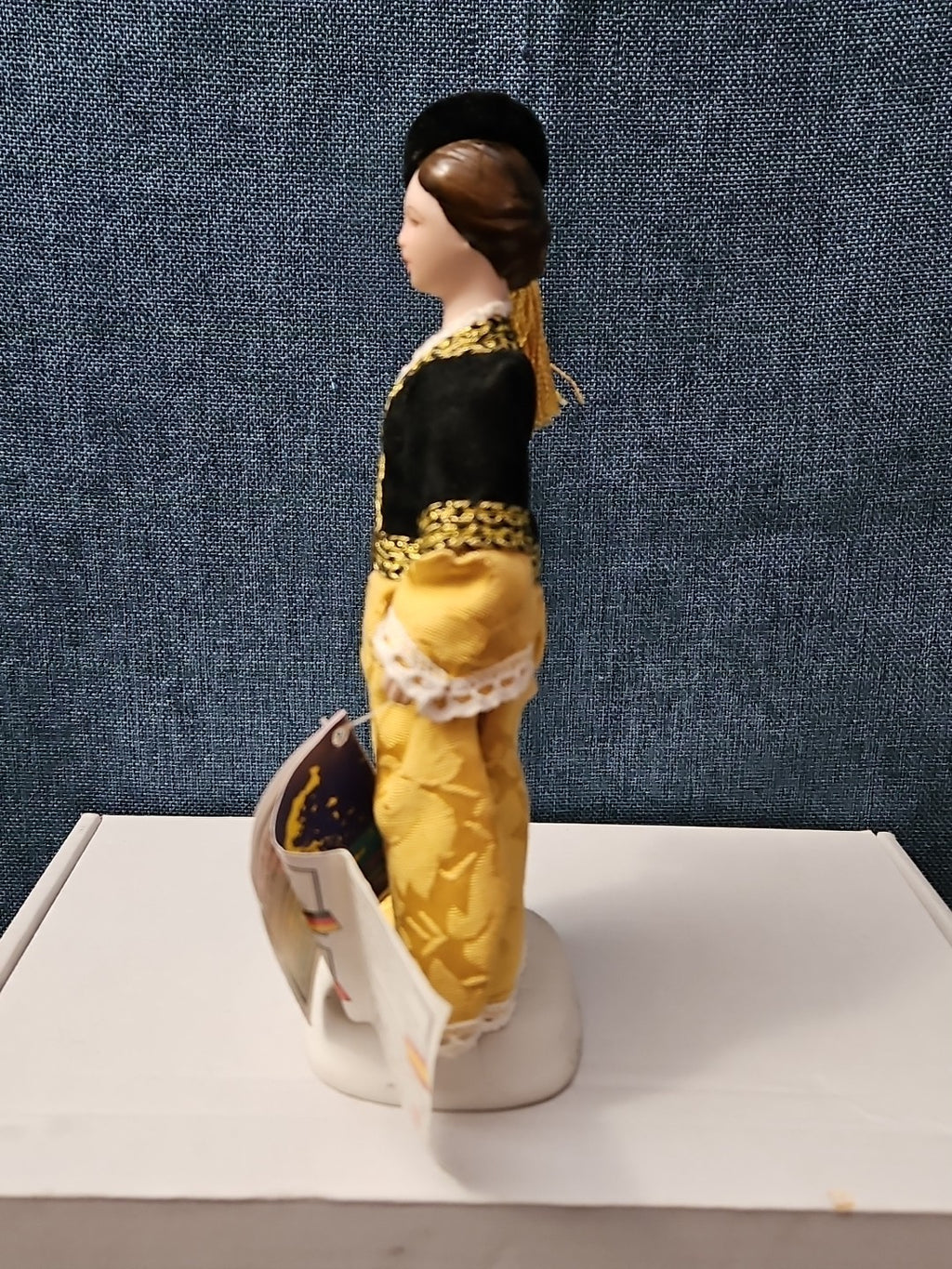 Vintage Evelt Themis Porcelain Doll | Handmade in Greece | Traditional Costume |