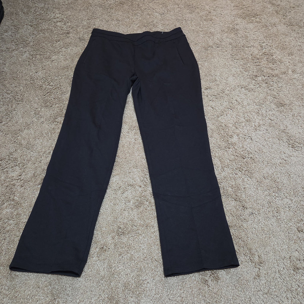 Cato Black Slacks Womens MP Classic Stretch Pull On Pants Comfort