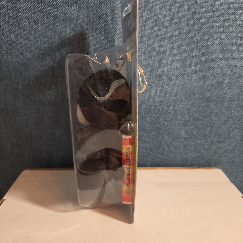 PEZ Wildlife Animals Plush Monkey Chimp Keychain Dispenser 2015