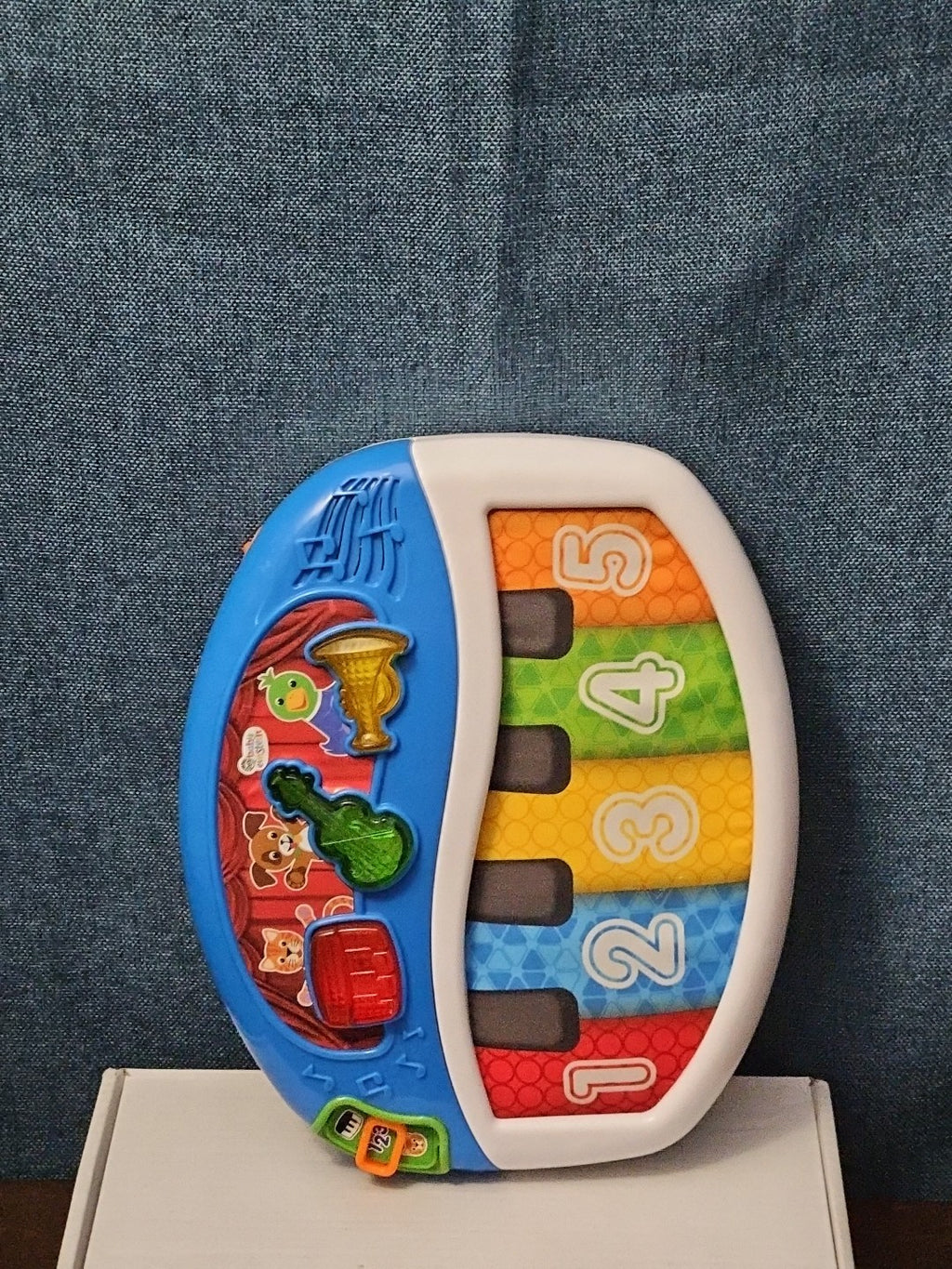 Baby Einstein Discover & Play Piano | Musical Light-Up Toy | English Spanish