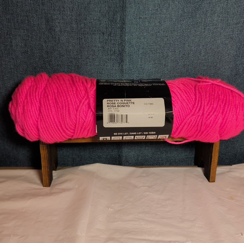 Red Heart Super Saver Pretty N Pink Yarn 7oz Acrylic Worsted