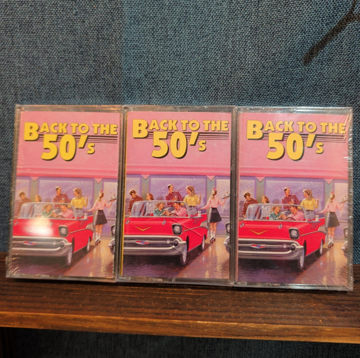 RCA Back to the 50s 3 Cassette Tape Set Sealed 1993 Oldies Rockabilly