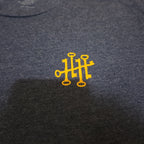Diageo Tangerine Shirt Large Navy Blue Key Graphic Tee