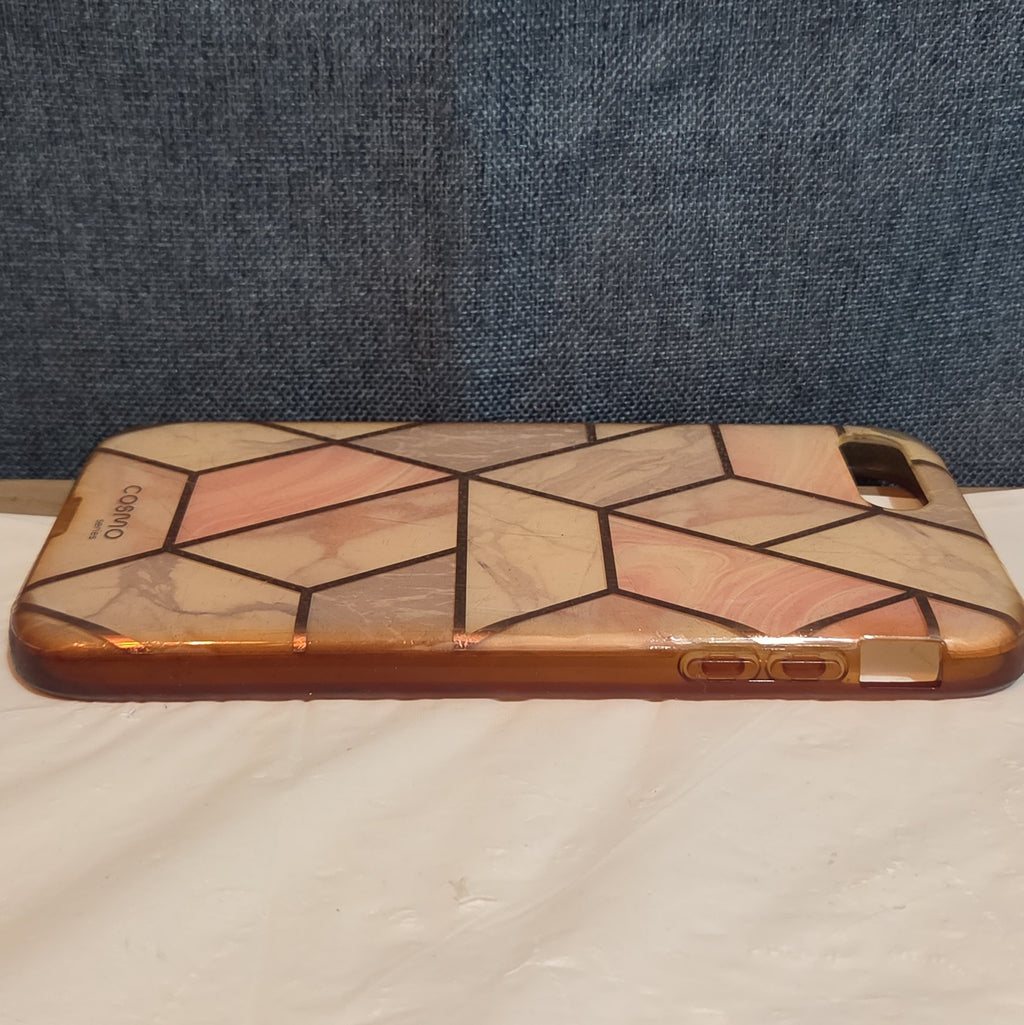i-Blason Cosmo iPhone 7 Plus 8 Plus Case Pink Marble Rose Gold