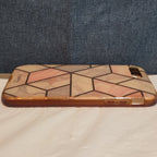 i-Blason Cosmo iPhone 7 Plus 8 Plus Case Pink Marble Rose Gold