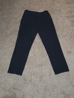 Gloria Vanderbilt Amanda Black Jeans 14p Stretch Denim High Rise Tapered Used