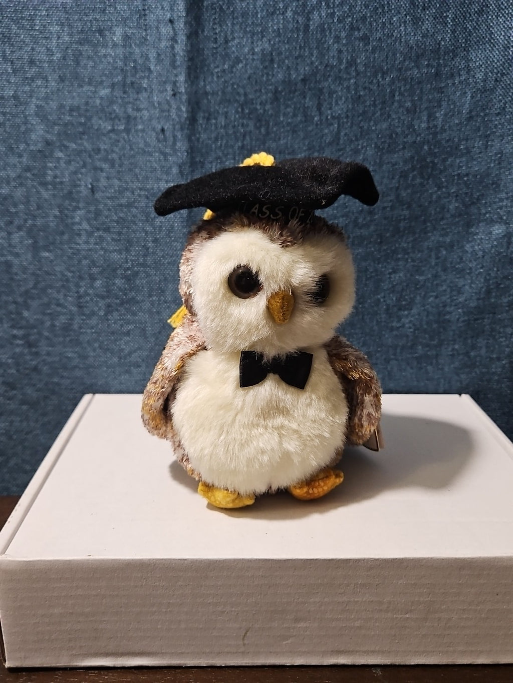 Ty Beanie Baby Smarter the Owl | Class of 2002 Graduation Gift | Retired Plush