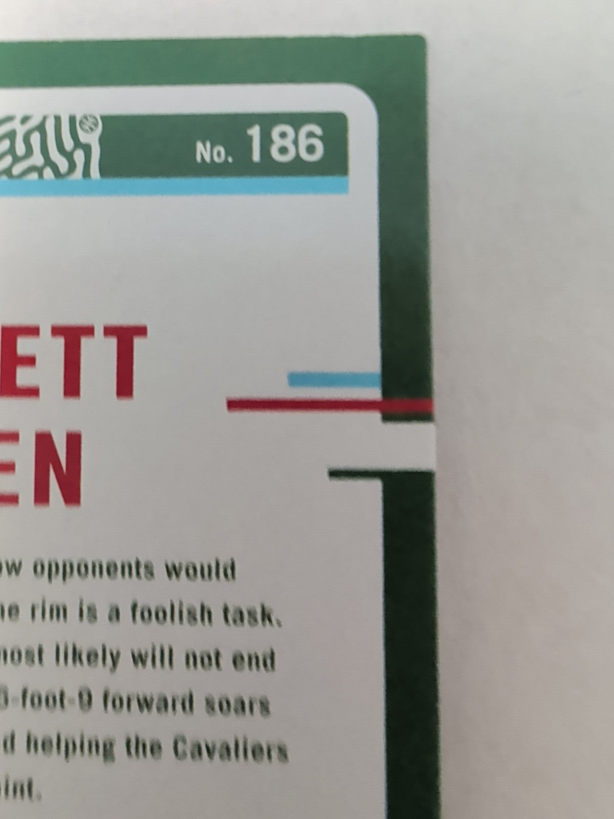 2023-24 Panini Donruss Jarrett Allen #186 Cleveland Cavaliers Base Card | Good