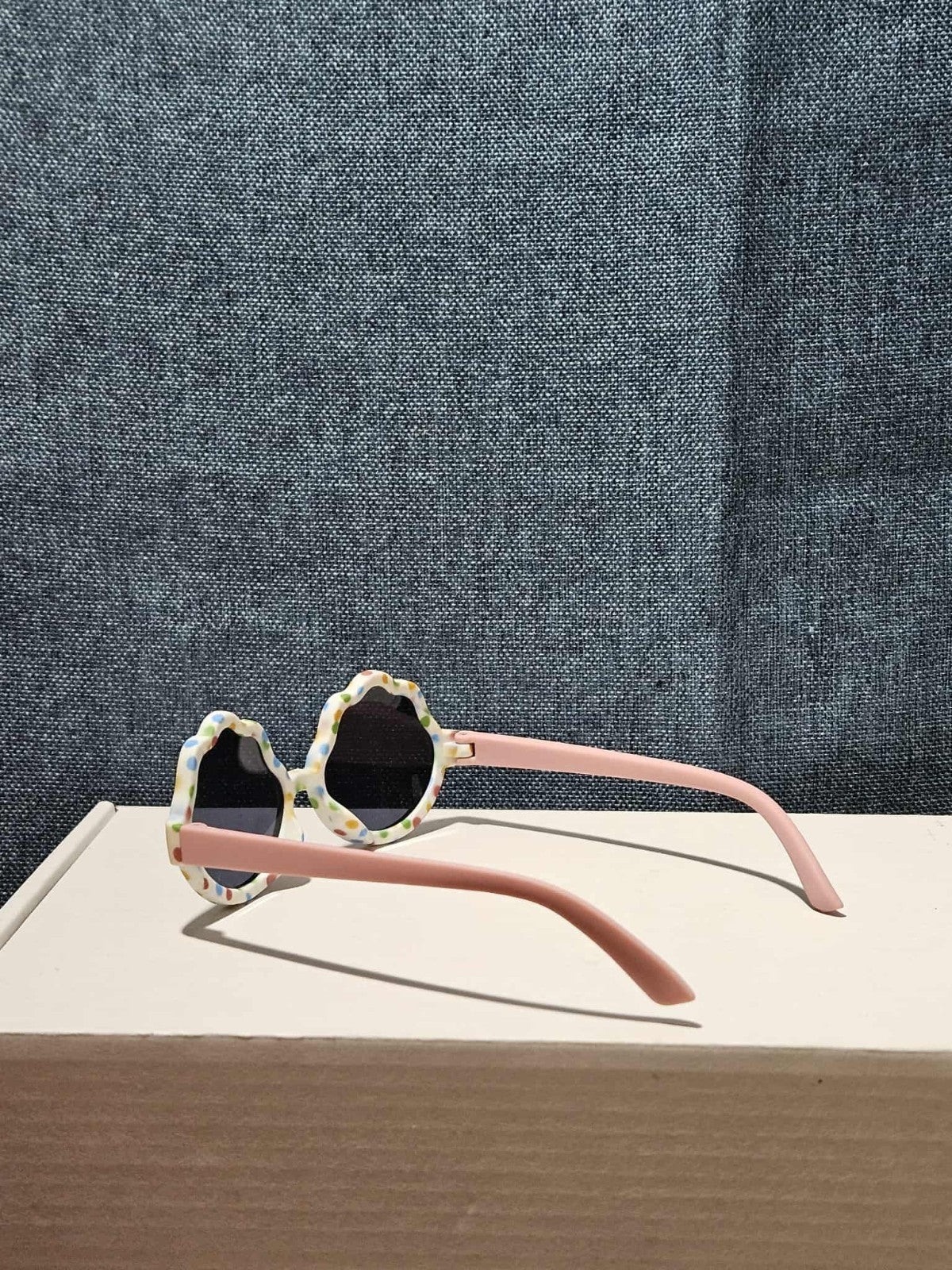 Fynn & Riley Toddler Girls Sunglasses Flower Polka Dot 100% UV Protection NEW