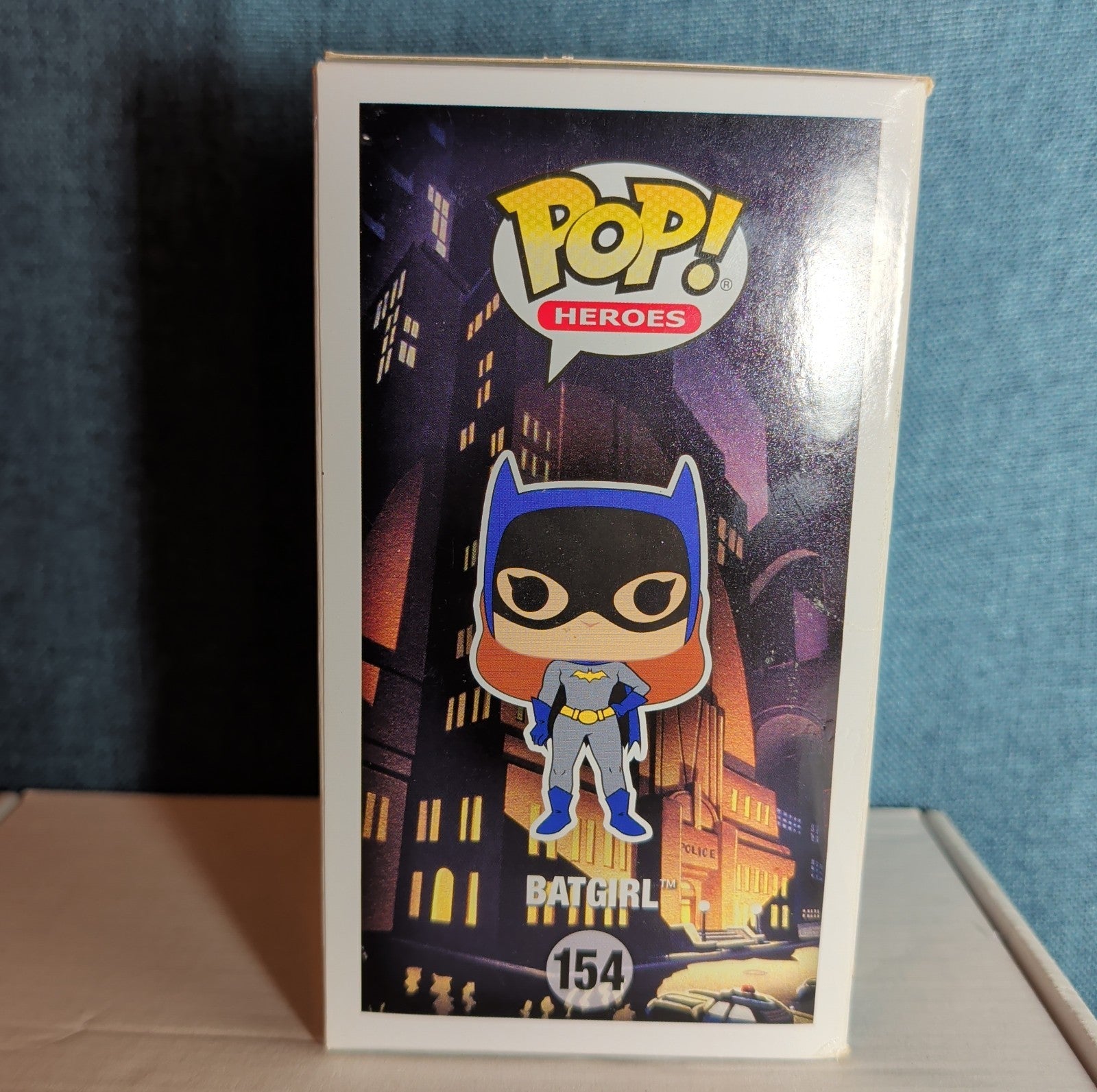 Funko Pop Heroes  Batgirl 154 Batman Animated Vinyl Figure NIB with Protector