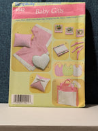 Simplicity 4642 Baby Gift Pattern Diaper Bag Bib Blanket Photo Album | UNCUT