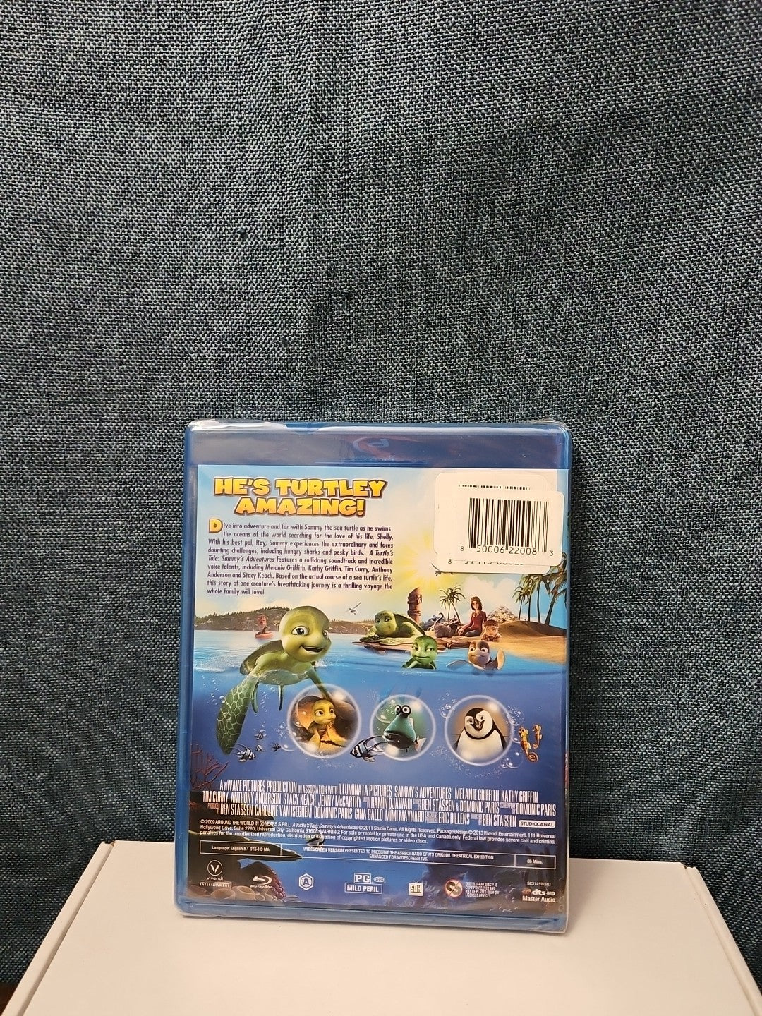 A Turtle's Tale: Sammy's Adventures (Blu-ray) NEW SEALED | Family Animation