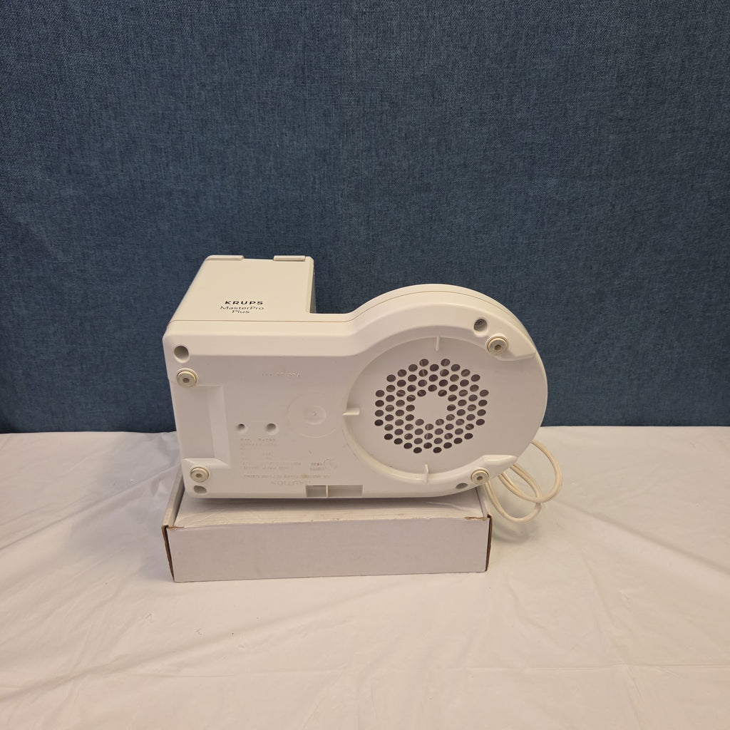 KRUPS MasterPro Plus Food Processor Replacement Motor Base Type 704 White Tested
