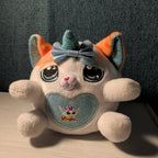 Zuru Rainbocorns Kittycorn Series 2 Exotic Cat 4" Plush Glitter Horn Wings CLEAN