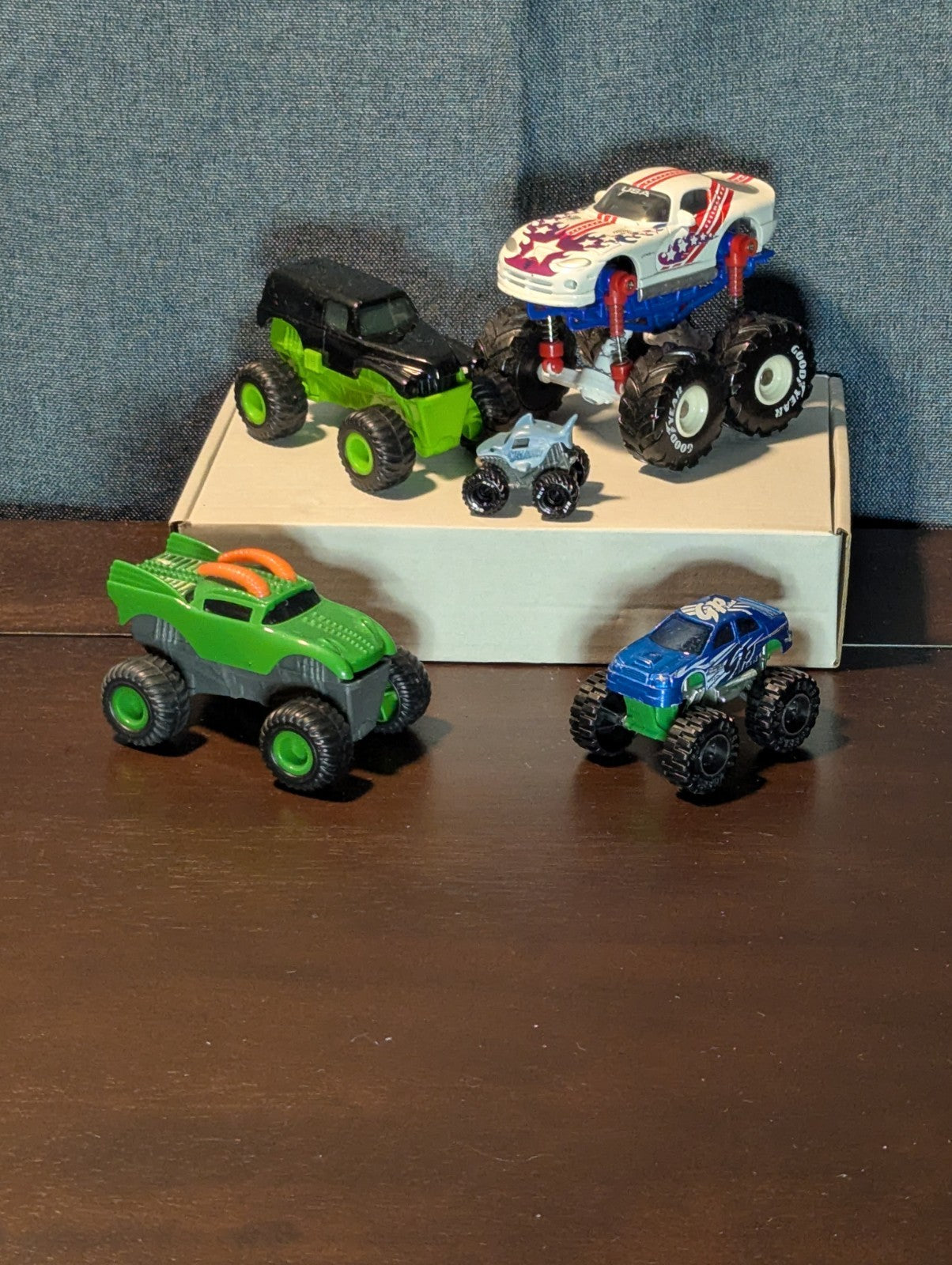 Monster Truck Bundle | Vintage Road Champs Goodyear Tires, Hotwheels Mini Shark