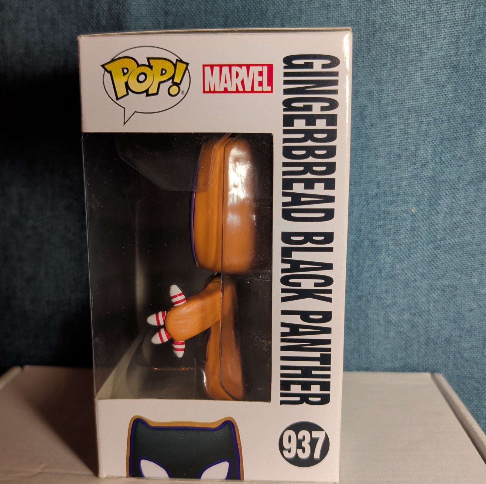 Funko Pop! Vinyl: Marvel - Gingerbread Black Panther #937 NIB with Protector