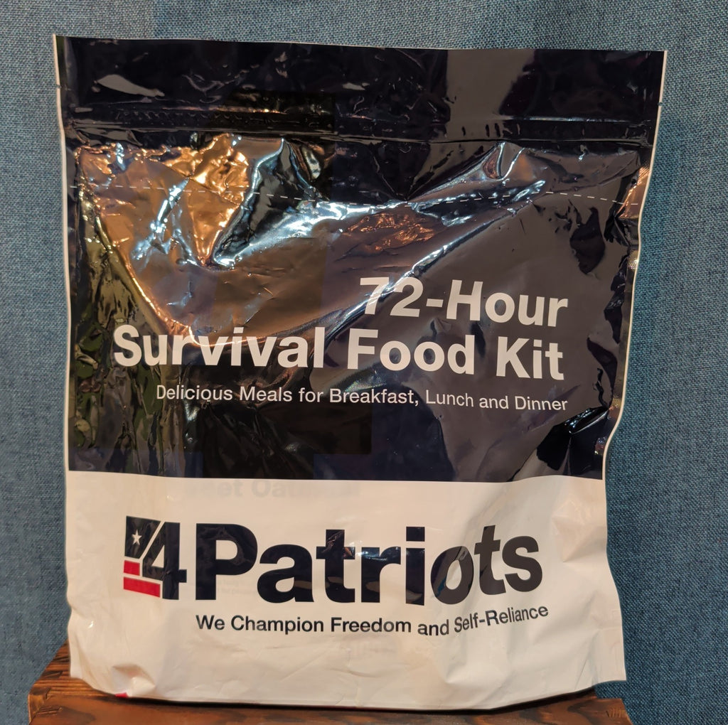 4Patriots 72-Hour Survival Food Kit Emergency MRE Supply