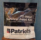 4Patriots 72-Hour Survival Food Kit Emergency MRE Supply