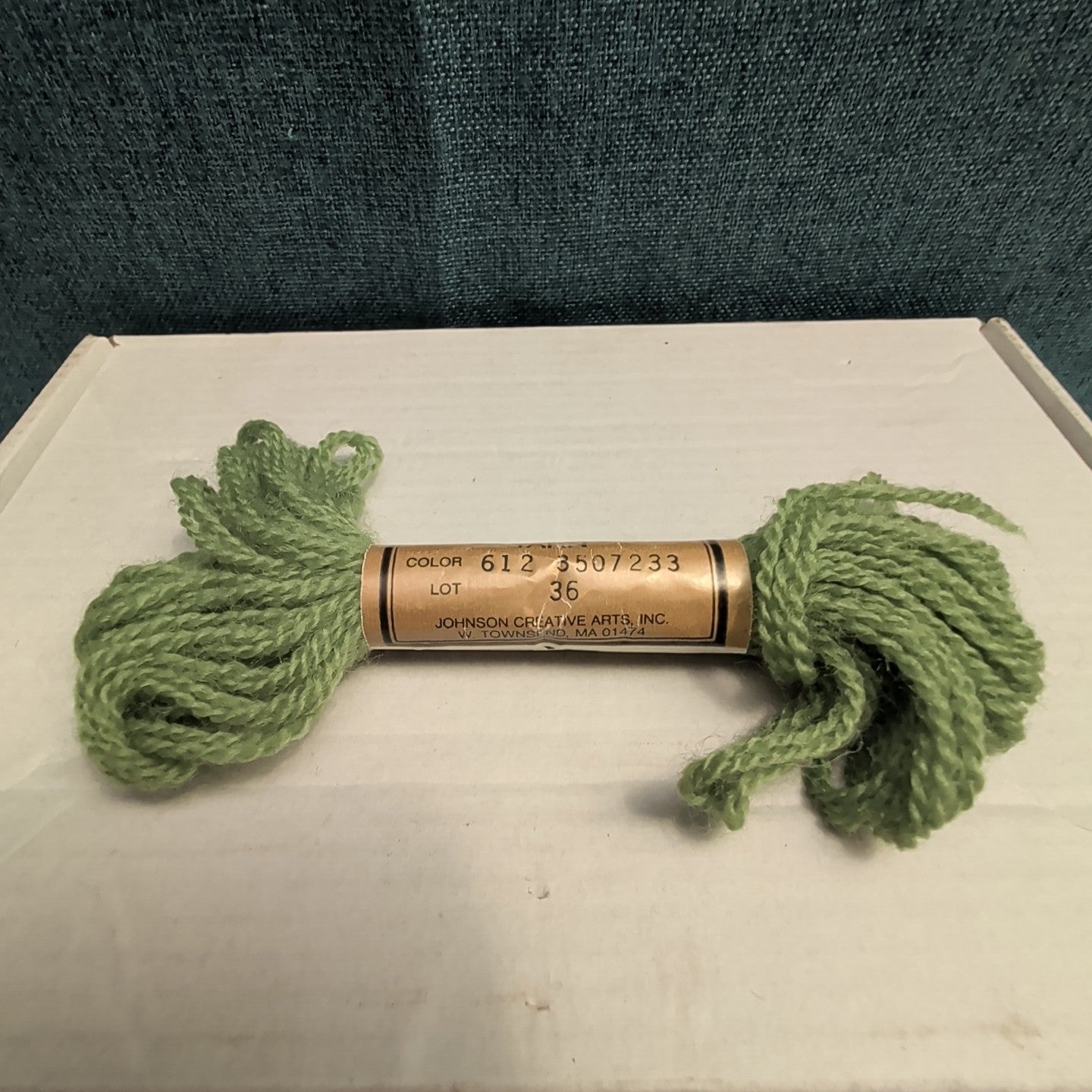 Paternayan Persian Needlepoint Wool Yarn Lot 7 Hanks 100% Virgin 3 Ply VINTAGE