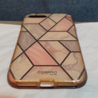 i-Blason Cosmo iPhone 7 Plus 8 Plus Case Pink Marble Rose Gold