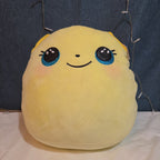 TY Squish-a-Boos Buttercup 10in Yellow Bear Plush Pillow 2021 NWT