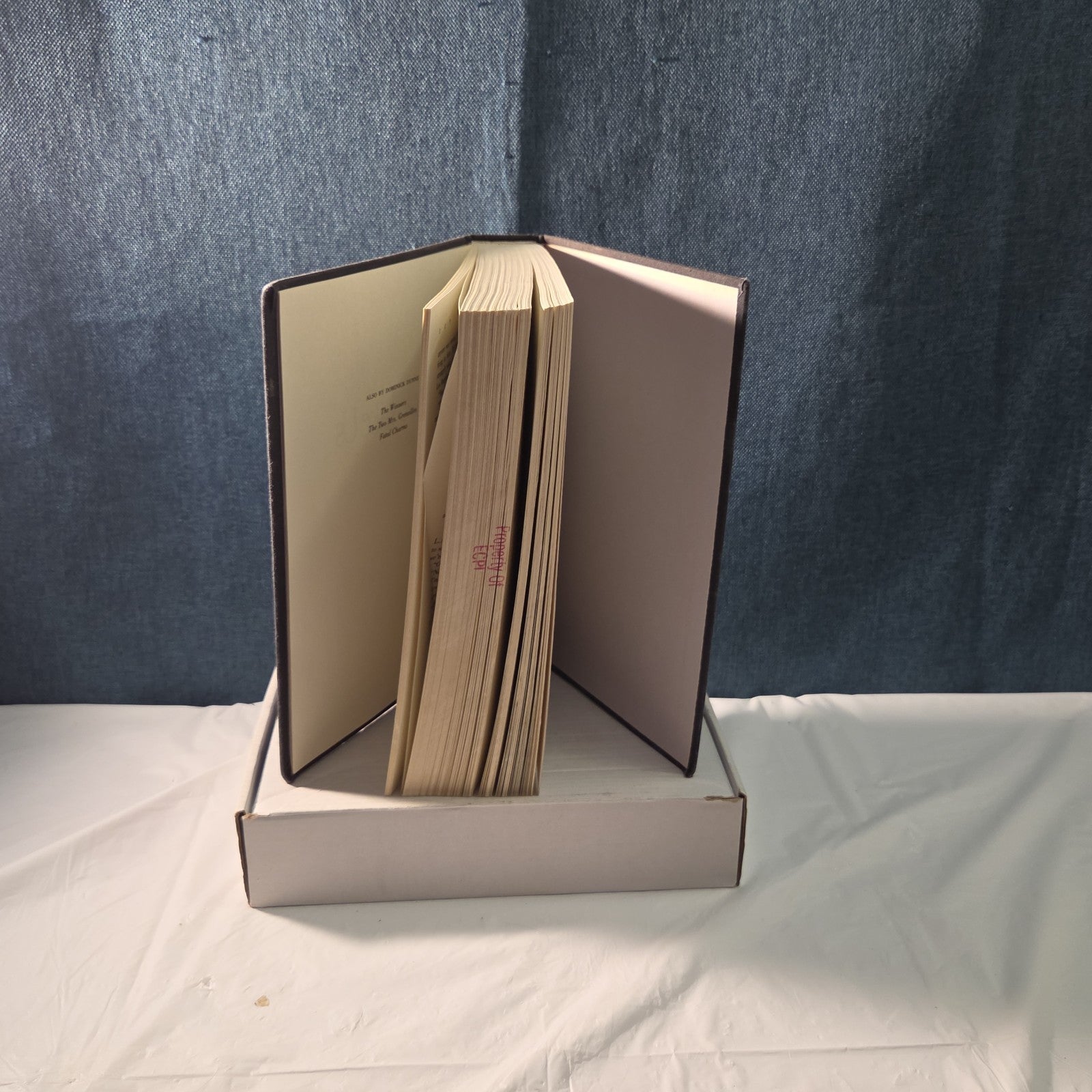People Like Us Dominick Dunne 1988 Hardcover Vintage Ex-Library Reading Book