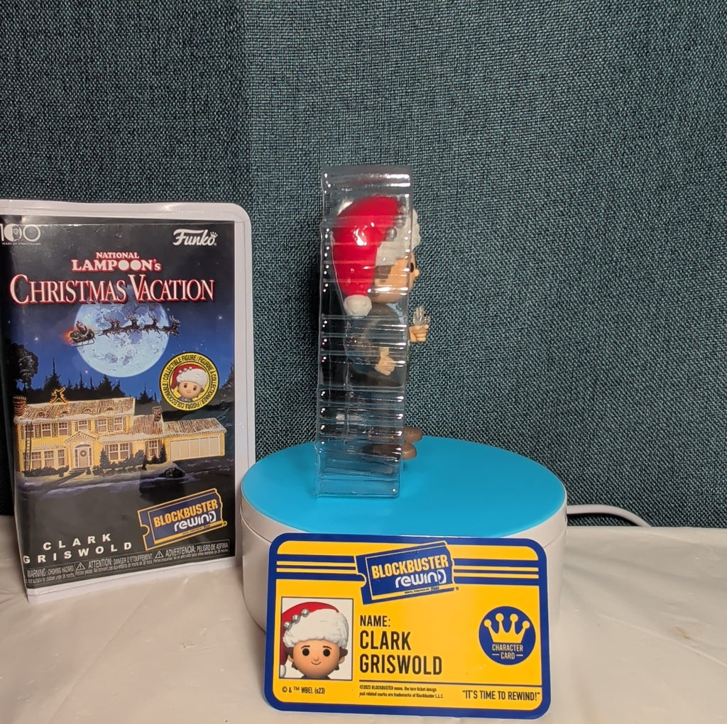 Funko Blockbuster Rewind Clark Griswold Vinyl Figure Christmas