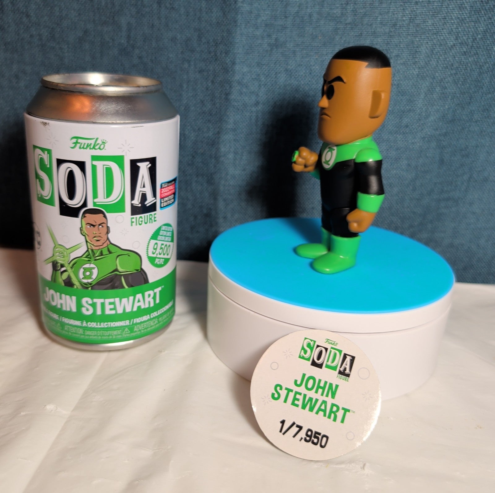 Funko Soda Green Lantern John Stewart Vinyl Figure NYCC 2022