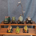 Lot Of 7 Dinosaur Monster Trucks, Vehicles Plastic