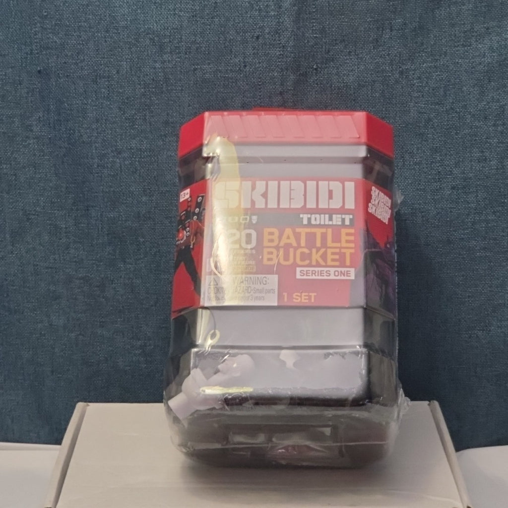 Skibidi Toilet Battle Bucket Series 1 New Sealed 20 Figures Mystery Titan NIB