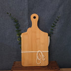 Natural Wood Charcuterie Board 6Pc Farmhouse