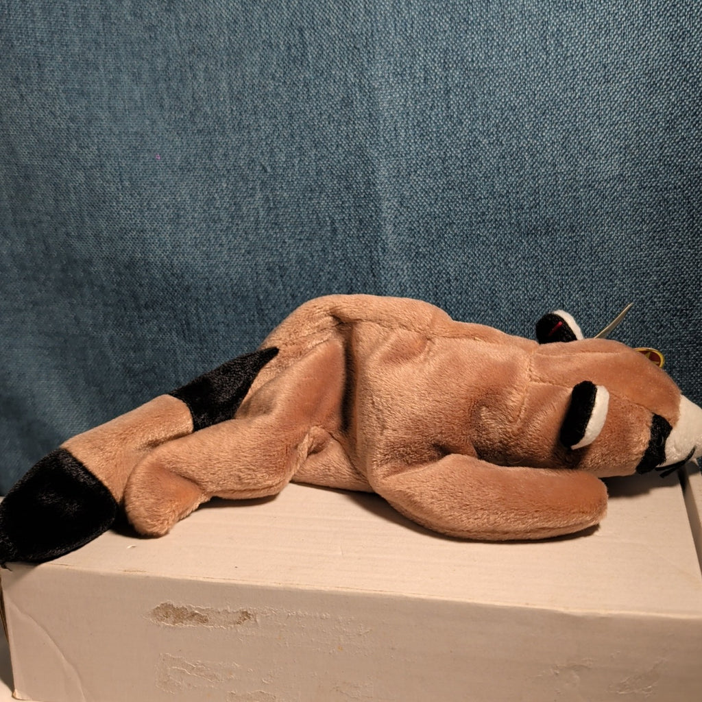 Ty Beanie Baby Ringo - MWMT (Raccoon 1995)