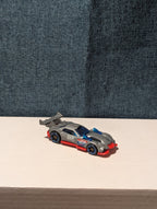 Hot Wheels GT HUNTER 2014 First Edition Night Burnerz #96 Silver Loose | Good