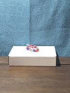 Hot Wheels Speed Box (2012) | Red White & Blue "Super Chromes" |Diecast Van